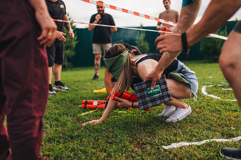 Тимбилдинг на свежем воздухе в Воронеже ко Дню строителя